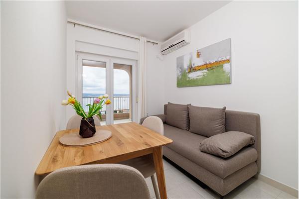Apartment A1, for 2 persons