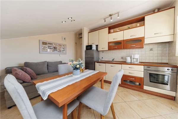 Apartment A1, for 3 persons