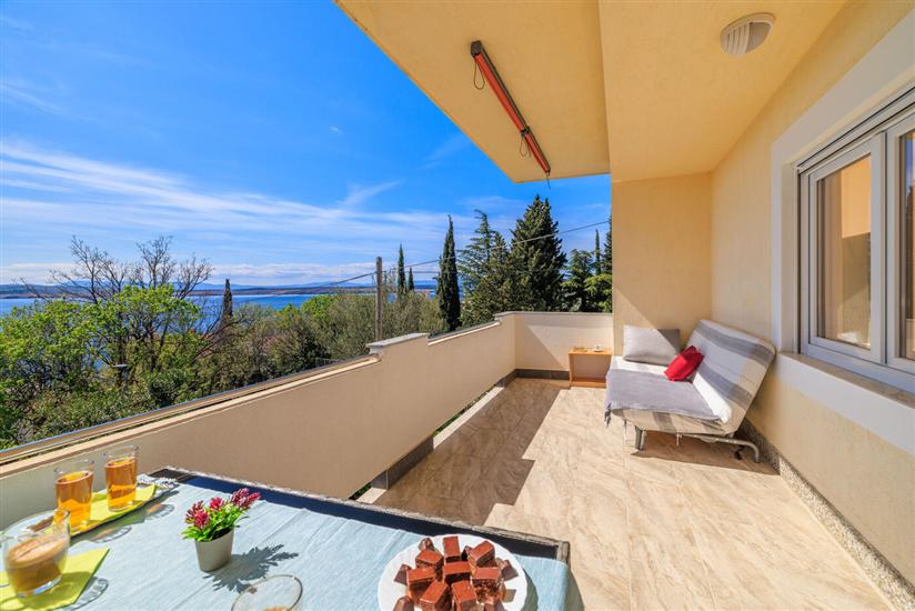 Apartment A1, for 4 persons