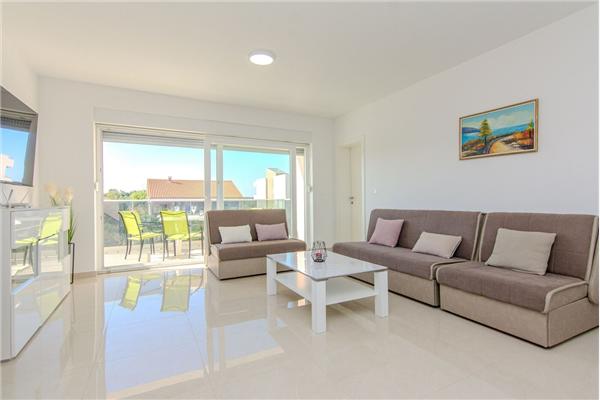 Apartment A1, for 8 persons