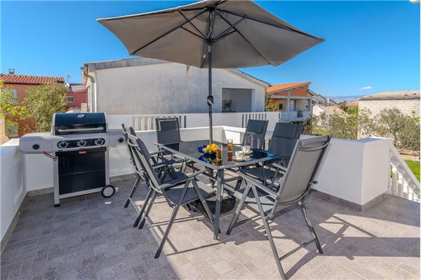 Apartment A1, for 4 persons