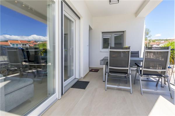 Apartment A1, for 4 persons