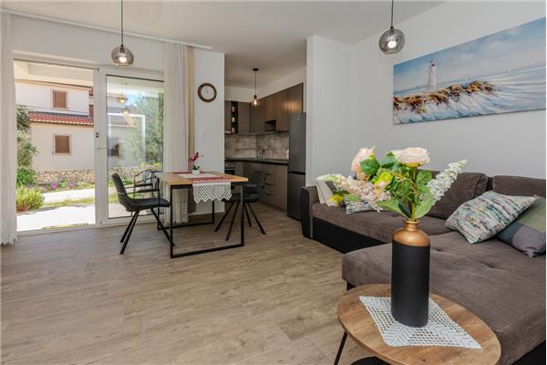 Apartment A1, for 2 persons