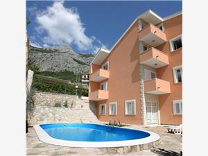 Apartment Arte Makarska, Size 190.00 m2, Accommodation with pool, Airline distance to town centre 600 m