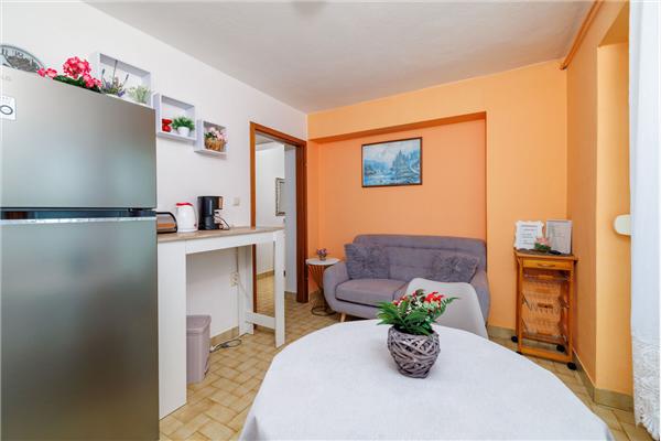 Apartment A1, for 2 persons