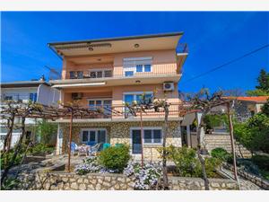 Apartments Melita Dramalj (Crikvenica), Size 35.00 m2, Airline distance to the sea 200 m