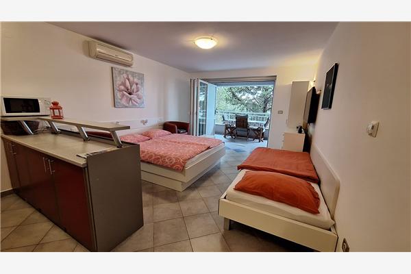 Apartment A1, for 3 persons