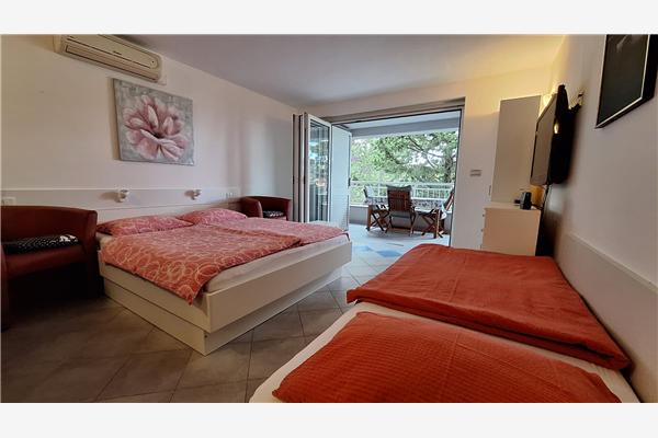 Apartment A1, for 3 persons