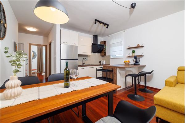 Apartment A1, for 3 persons