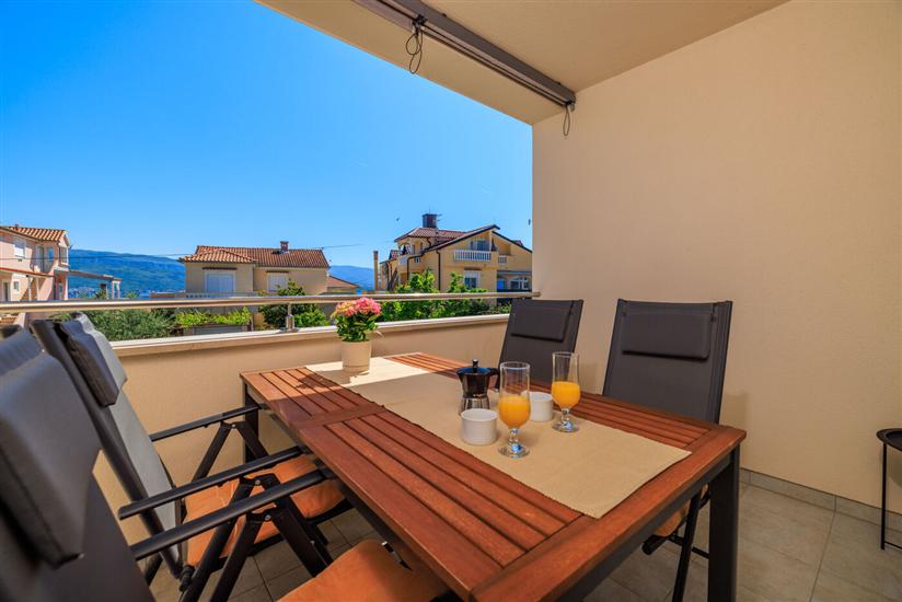 Apartment A1, for 3 persons