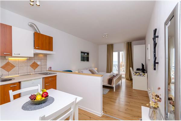 Apartment A2, for 3 persons