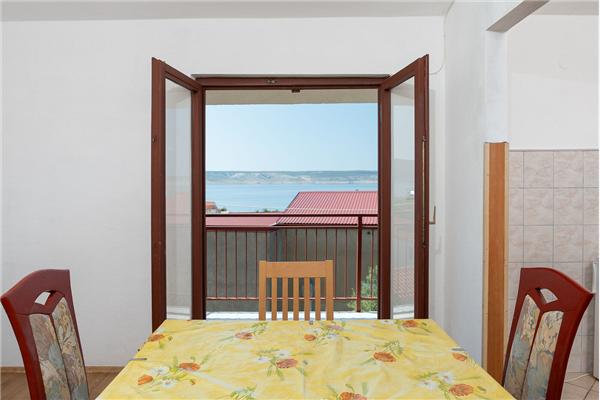 Apartment A1, for 5 persons