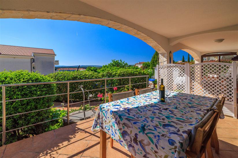 Apartment A1, for 4 persons