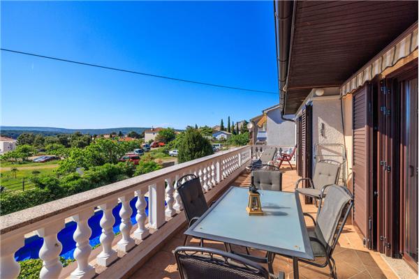 Apartment A2, for 4 persons