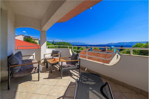 Apartment A3, for 6 persons