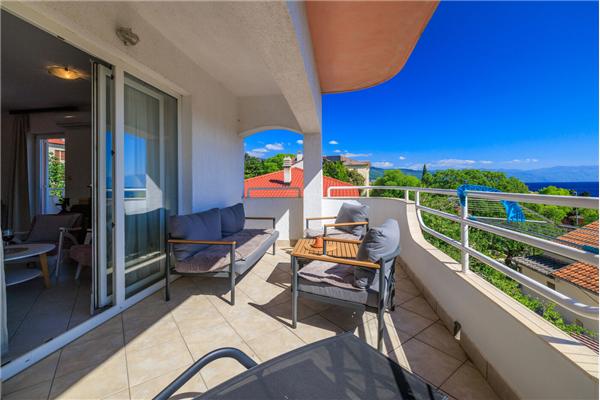 Apartment A3, for 6 persons