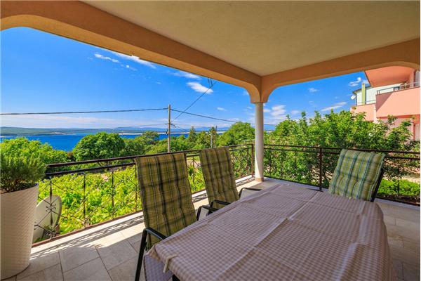 Apartment A2, for 4 persons