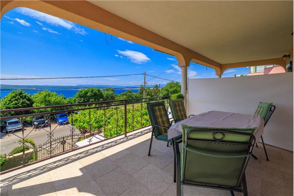 Apartment A1, for 4 persons