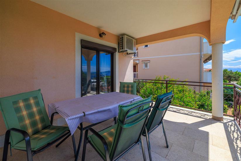 Apartment A1, for 4 persons