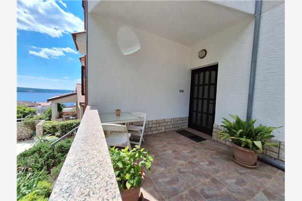 Apartment A1, for 4 persons