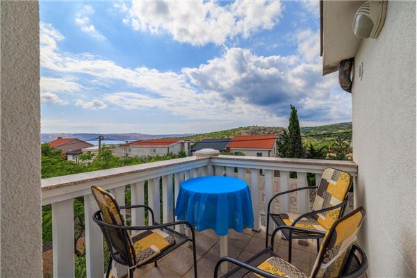 Apartment A1, for 3 persons