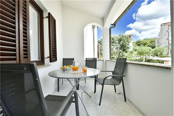 Apartment A2, for 4 persons