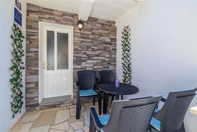 Apartment A1, for 4 persons