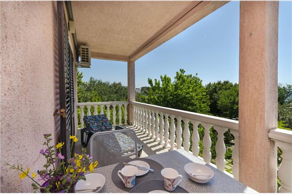 Apartment A2, for 3 persons