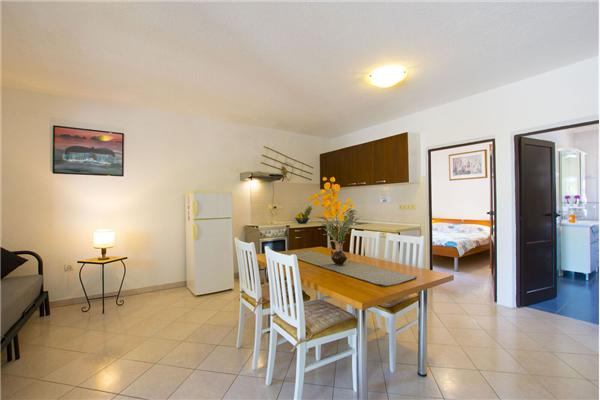 Apartment A1, for 4 persons