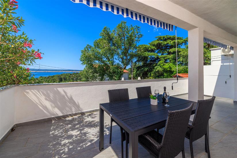 Apartment A2, for 4 persons