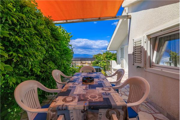 Apartment A2, for 4 persons