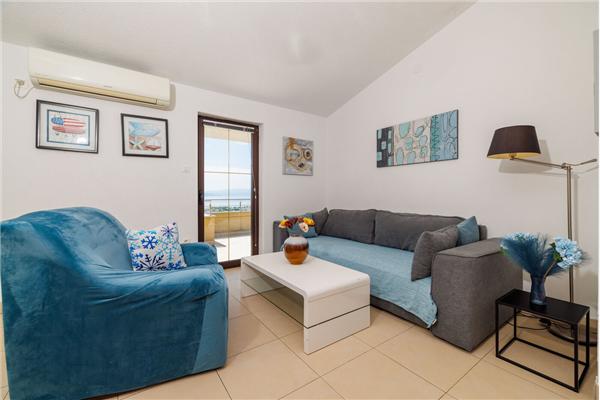 Apartment A1, for 6 persons