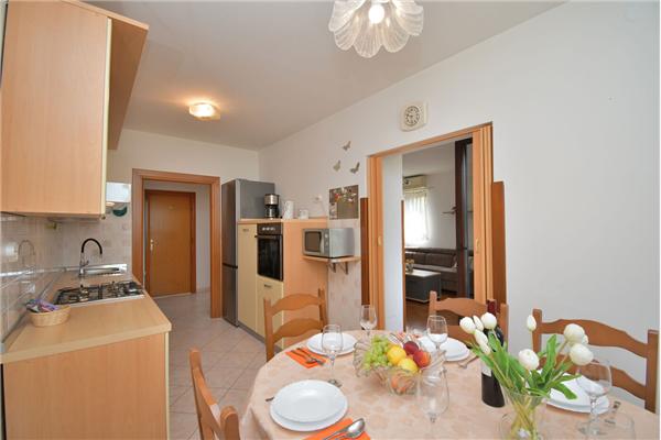 Apartment A1, for 6 persons