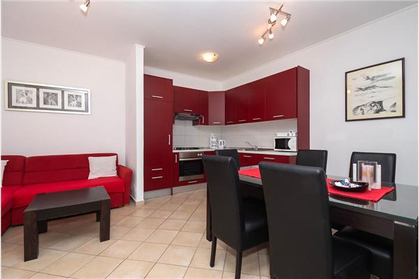 Apartment A1, for 3 persons