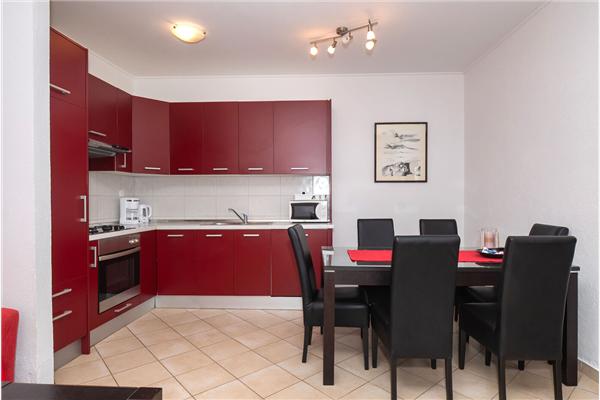 Apartment A1, for 3 persons