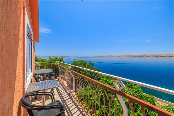 Apartment A2, for 4 persons