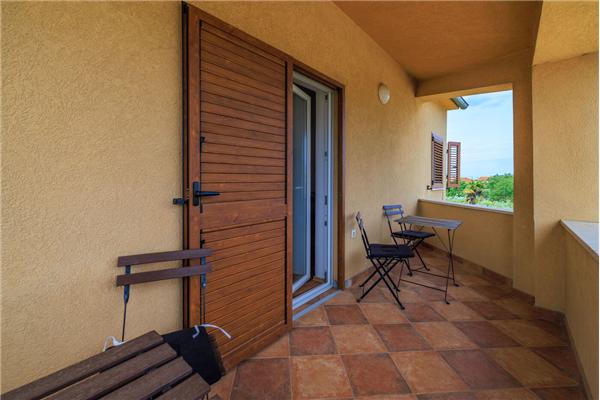 Apartment A1, for 3 persons