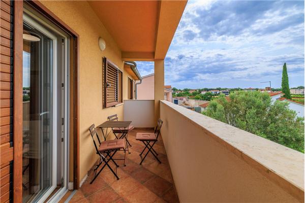 Apartment A2, for 3 persons