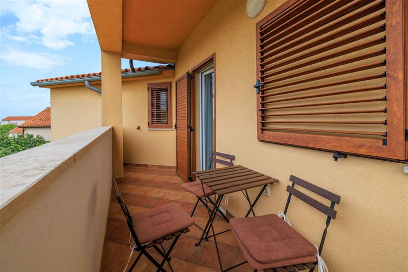 Apartment A2, for 3 persons