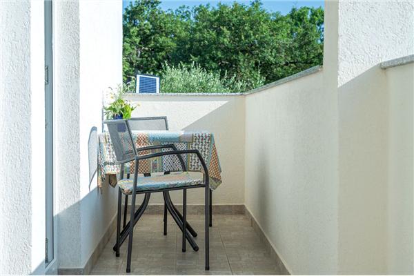 Apartment A2, for 3 persons