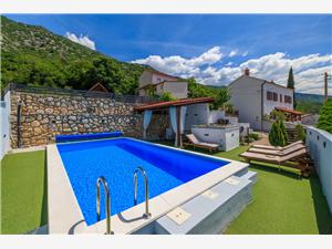 House Bozica with sauna and pool Rijeka and Crikvenica riviera, Stone house, Size 100.00 m2, Accommodation with pool