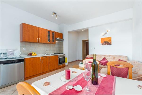 Apartment A1, for 3 persons