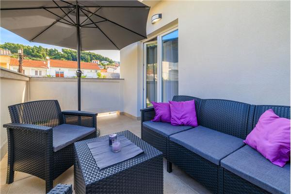 Apartment A1, for 5 persons