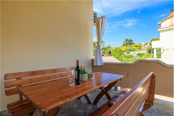 Apartment A2, for 4 persons