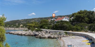 Apartment Mila Dolac, Size 60.00 m2, Airline distance to the sea 130 m