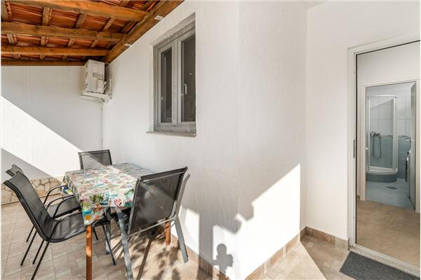 Apartment A1, for 2 persons