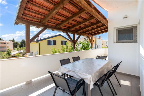 Apartment A3, for 6 persons