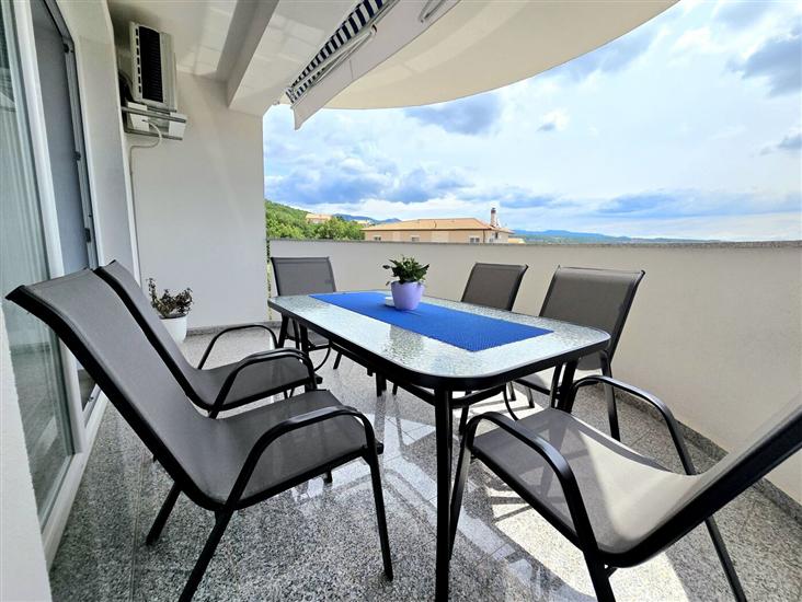 Apartment A1, for 6 persons