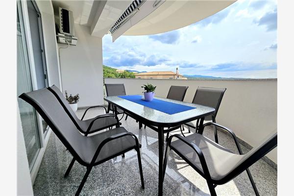 Apartment A1, for 6 persons