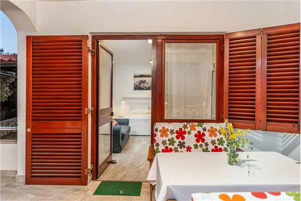 Apartment A2, for 4 persons